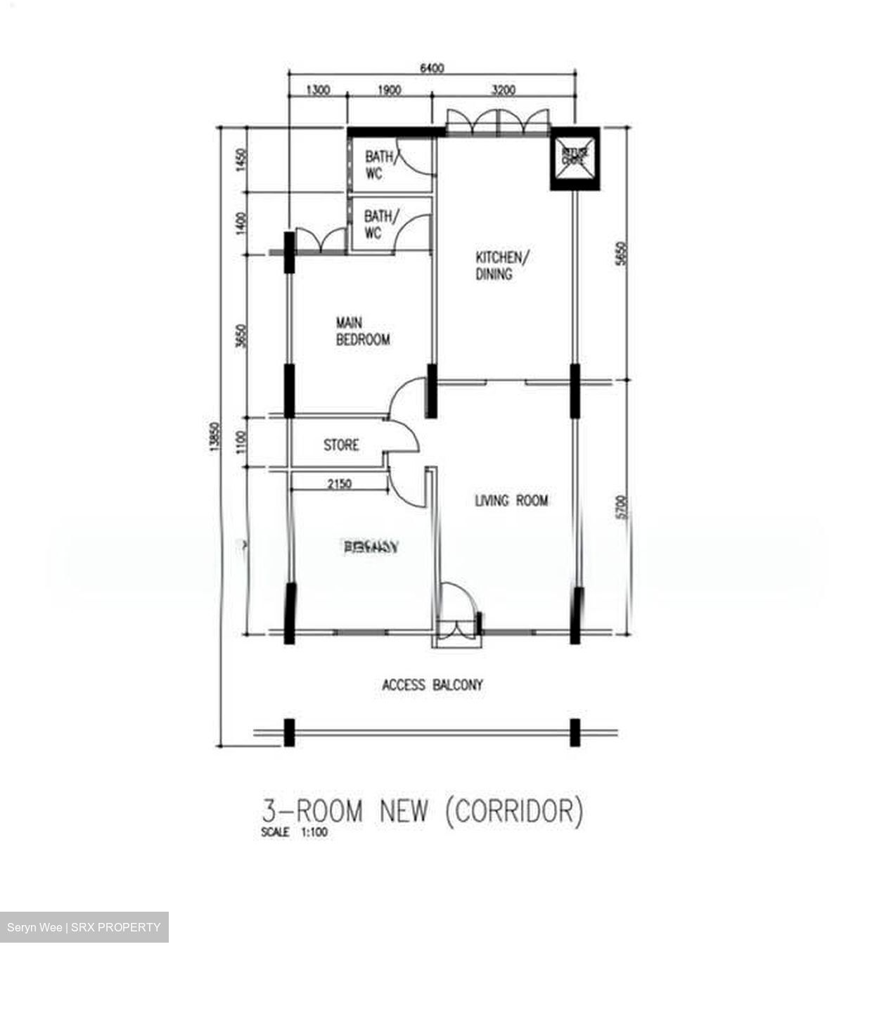 Blk 475 Teck Ghee Horizon (Ang Mo Kio), HDB 3 Rooms #568333881